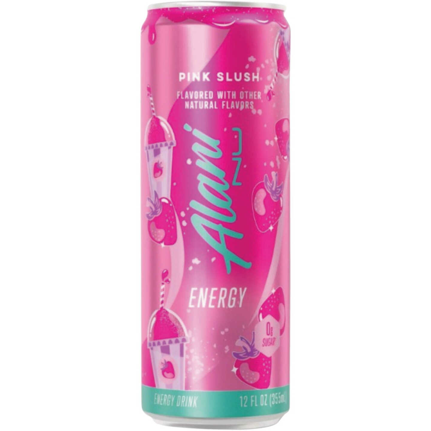 Alani 12 Oz. Pink Slush Energy Drink Image 1