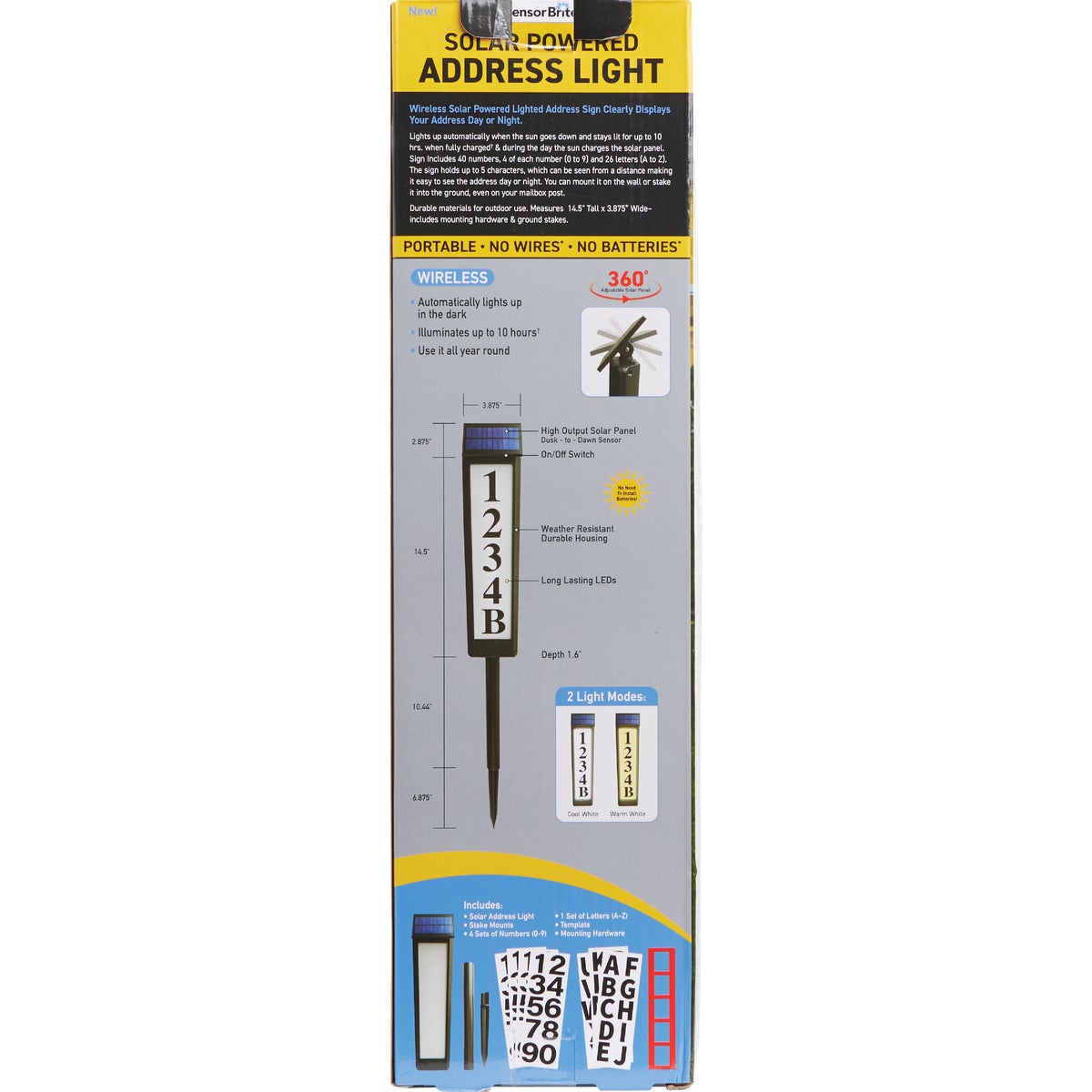 SensorBrite Outdoor Address Light Image 7