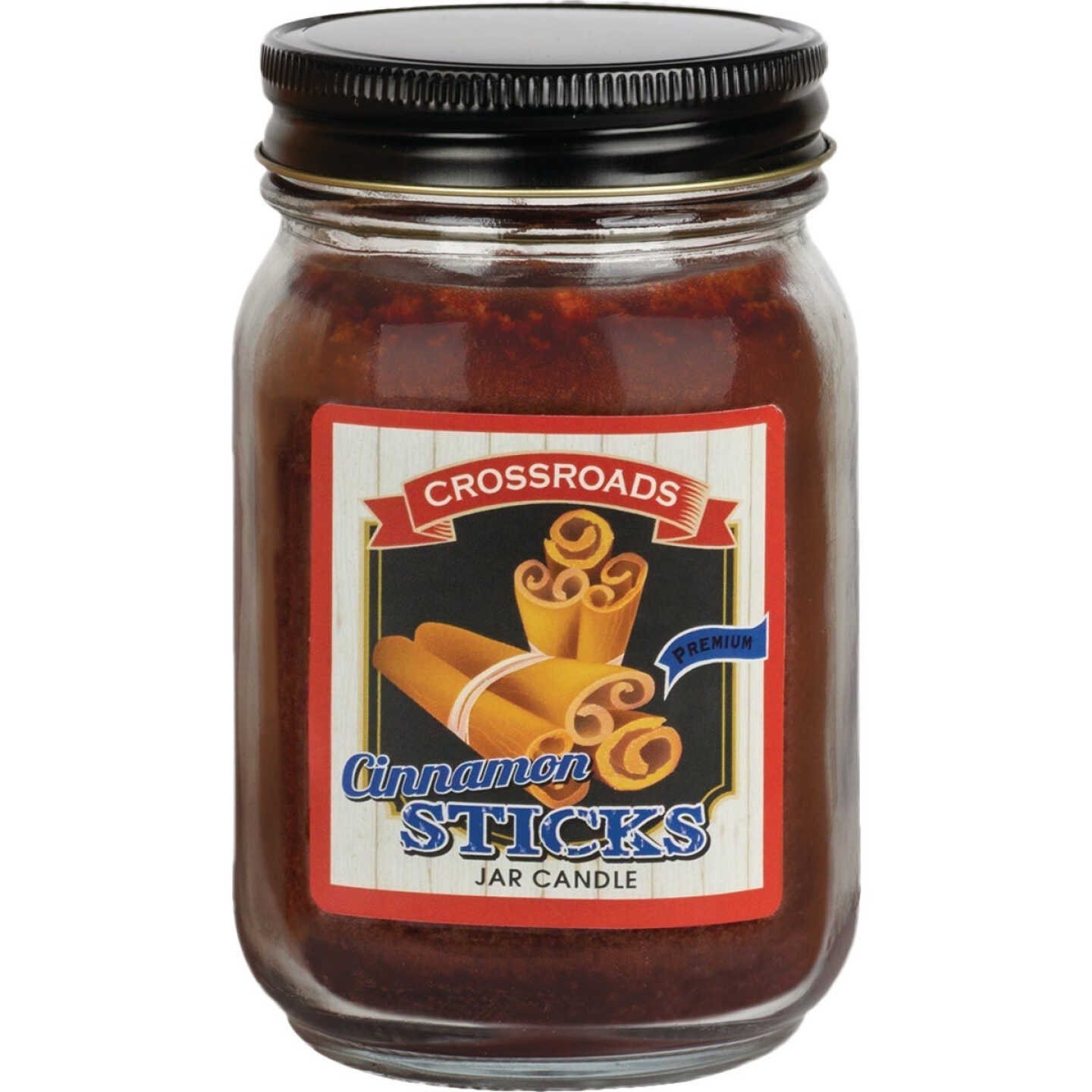 Crossroads Original Designs 12 Oz. Jar Candle, Cinnamon Sticks Image 1