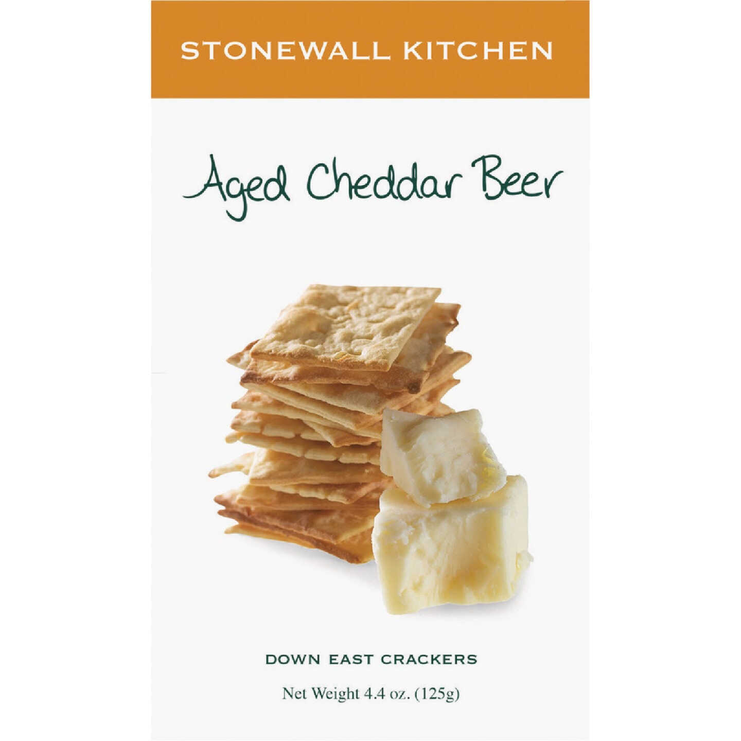 Stonewall Kitchen 4.4 Oz. Aged Cheddar Beer Crackers Image 1