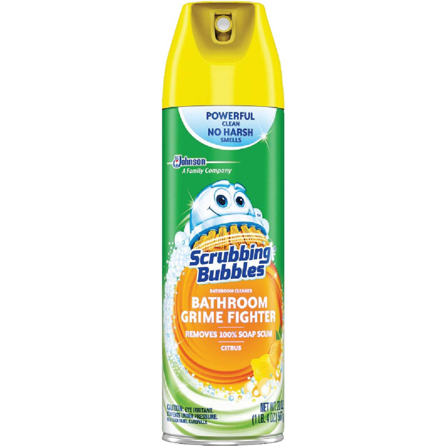Scrubbing Bubbles 20 Oz. Citrus Disinfectant Penetrating Foam Bathroom Cleaner Image 1