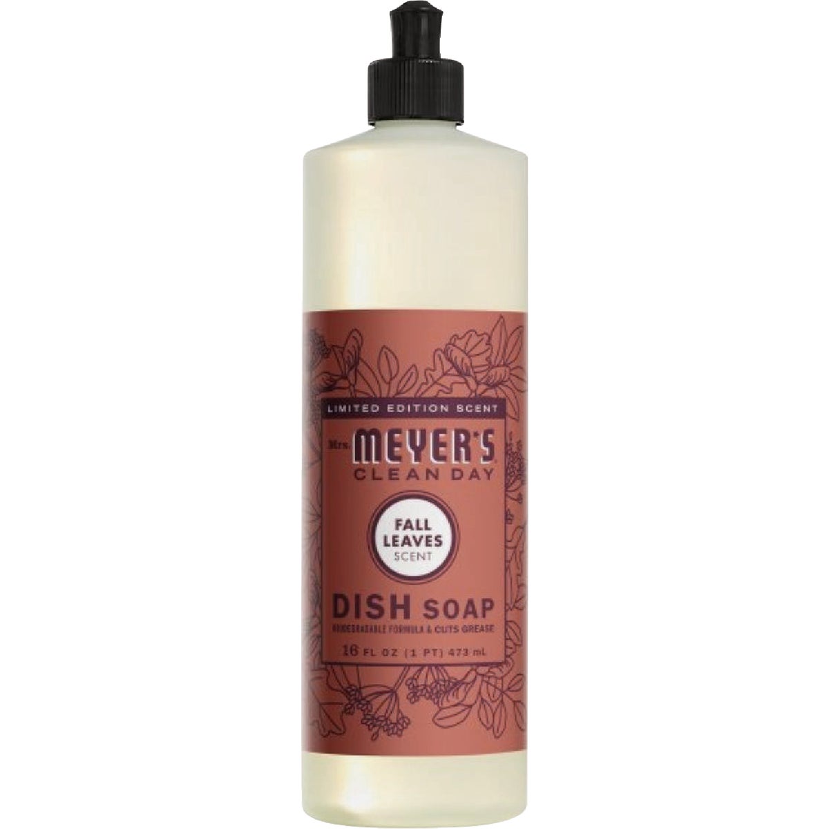Mrs. Meyer's Clean Day 16 Oz. Fall Leaves Liquid Dish Soap