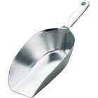 8.3 Oz. Aluminum Flat Bottom Scoop Image 1