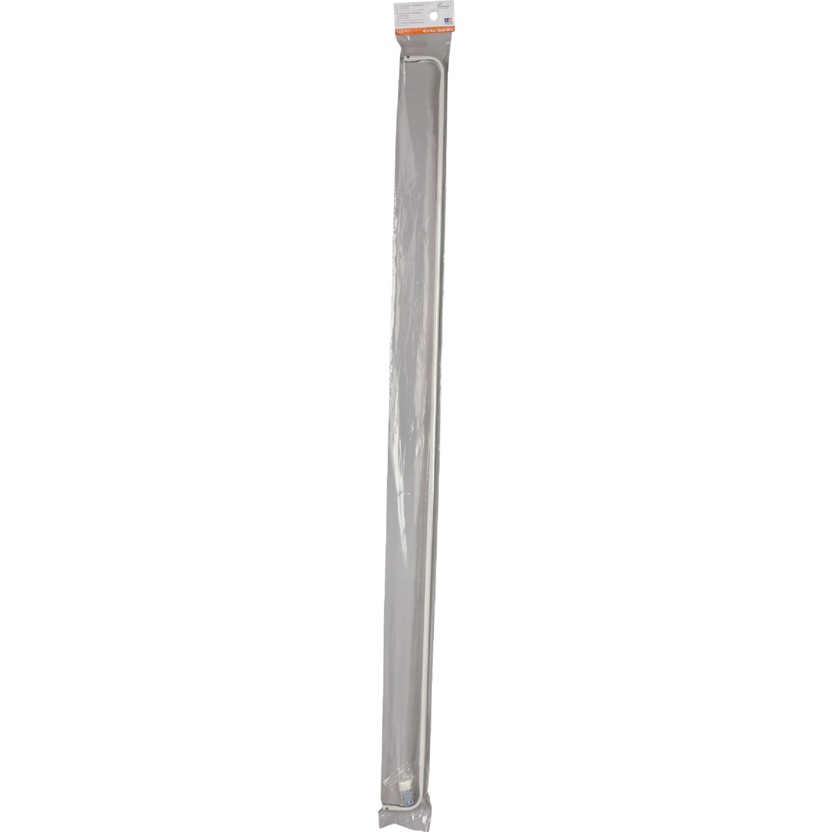 Kenney 48 In. To 86 In. 1 In. Single Curtain Rod, White Image 2