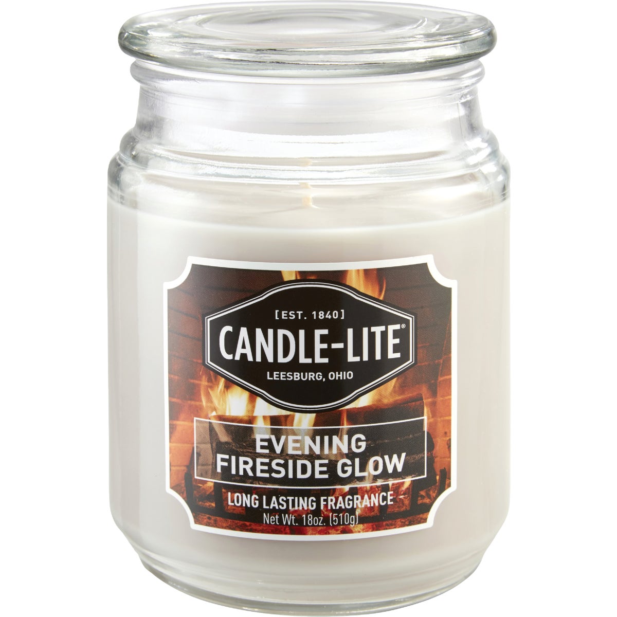 Candle-Lite 18 Oz. Everyday Evening Fireside Glow Jar Candle