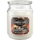 Candle-Lite 18 Oz. Everyday Evening Fireside Glow Jar Candle Image 1