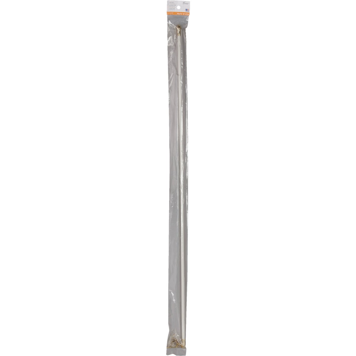 Kenney Dresden 48 In. To 84 In. 7/16 In. Standard Cafe Rod, White Image 2