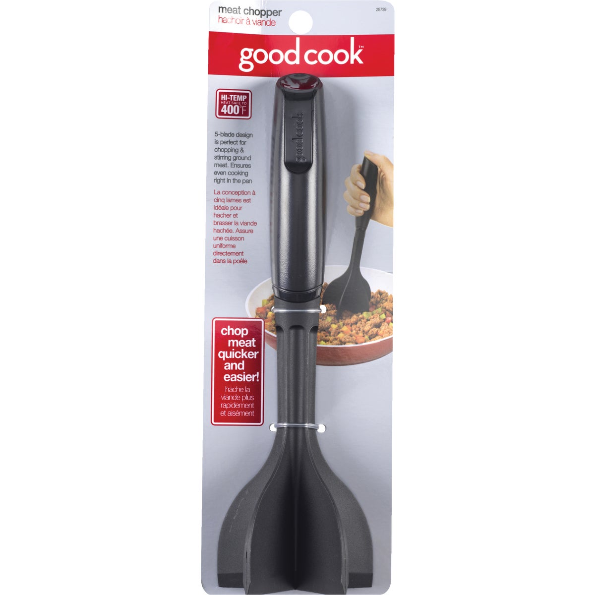 Goodcook 8 In. Nylon Hamburger Chopper Image 2