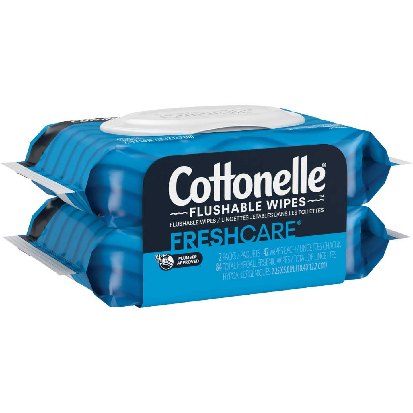 Cottonelle Flushable Wet Wipe (84 Count) Image 3