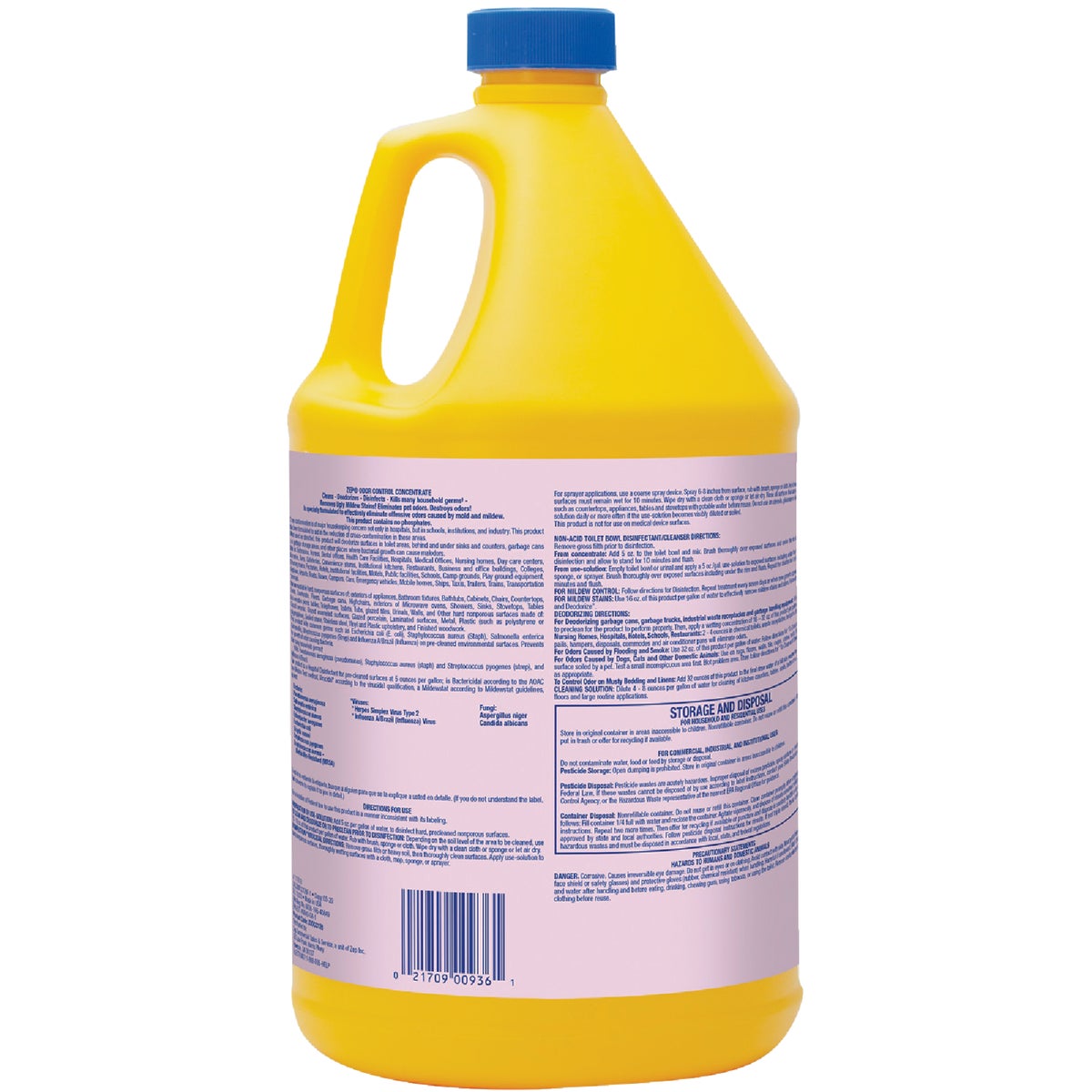 Zep 1 Gal. Liquid Concentrate Disinfectant & Deodorizer Image 2