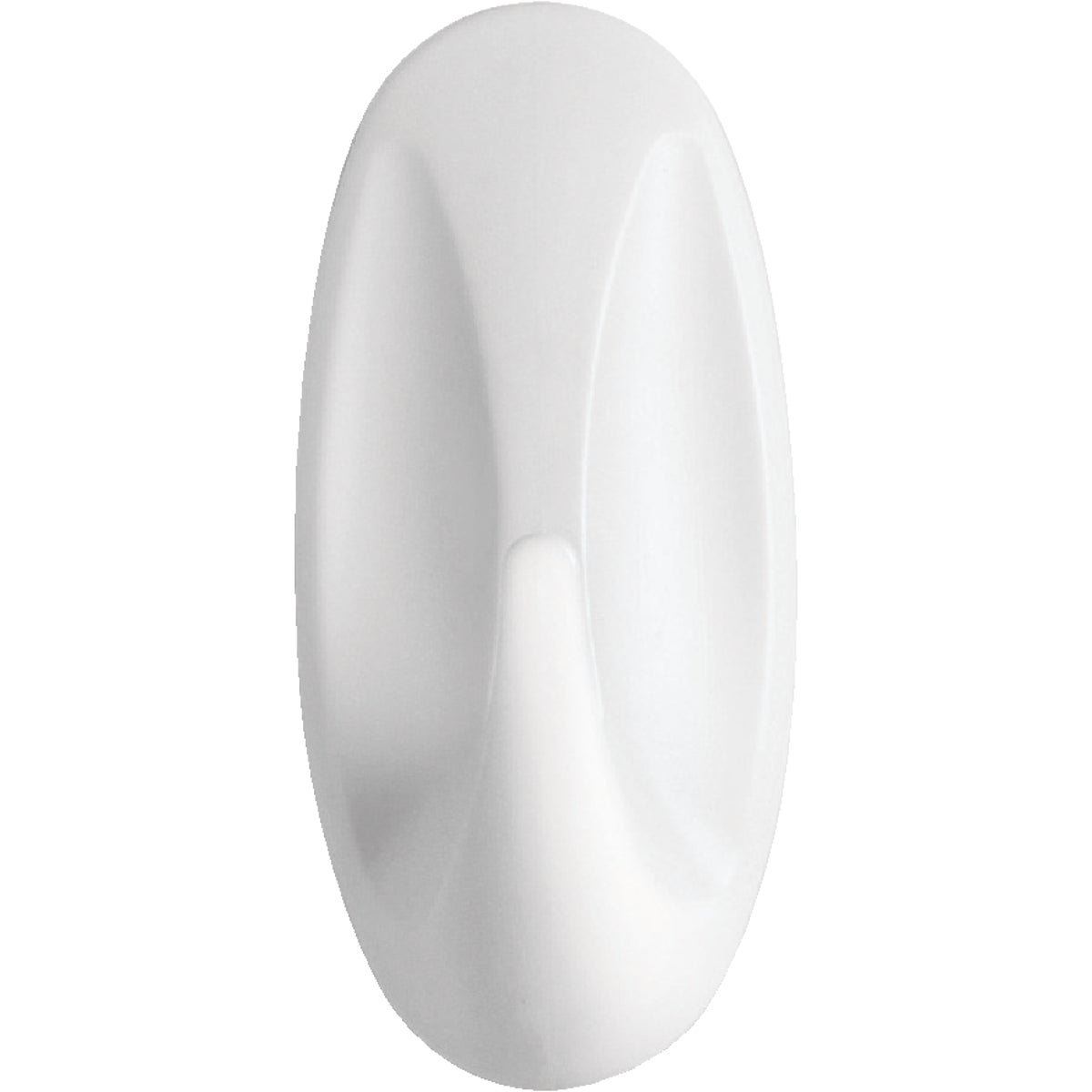 Command Small Designer Hook, White, 2 Hooks, 4 Strips Image 3