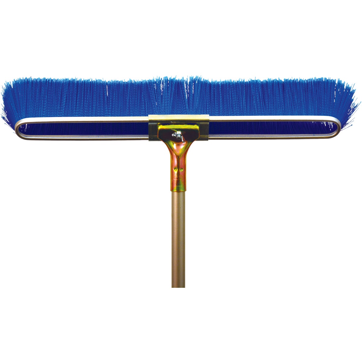 Bruske 23 In. W. x 65 In. L. Steel Handle Fine Sweep Push Broom Image 1