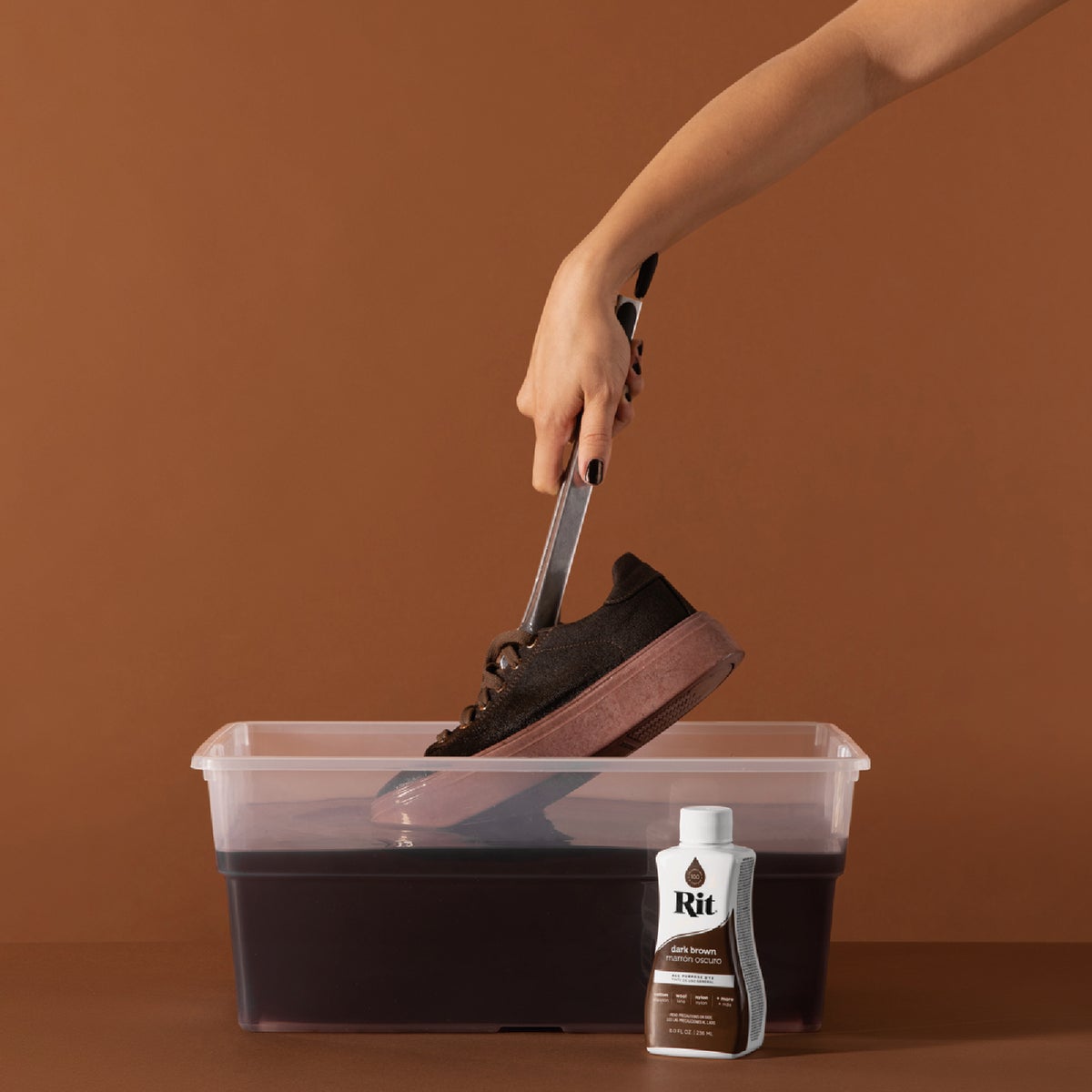 Rit 8 Oz. All Purpose Dark Brown Liquid Dye Image 5