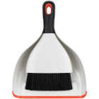 OXO 4.25 In. W. Polypropylene Whisk Broom with Dust Pan Image 1