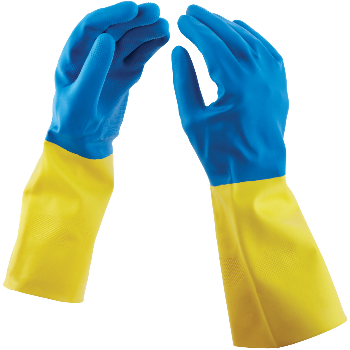 Soft Scrub Large Neoprene Coated Latex Rubber Glove Image 2