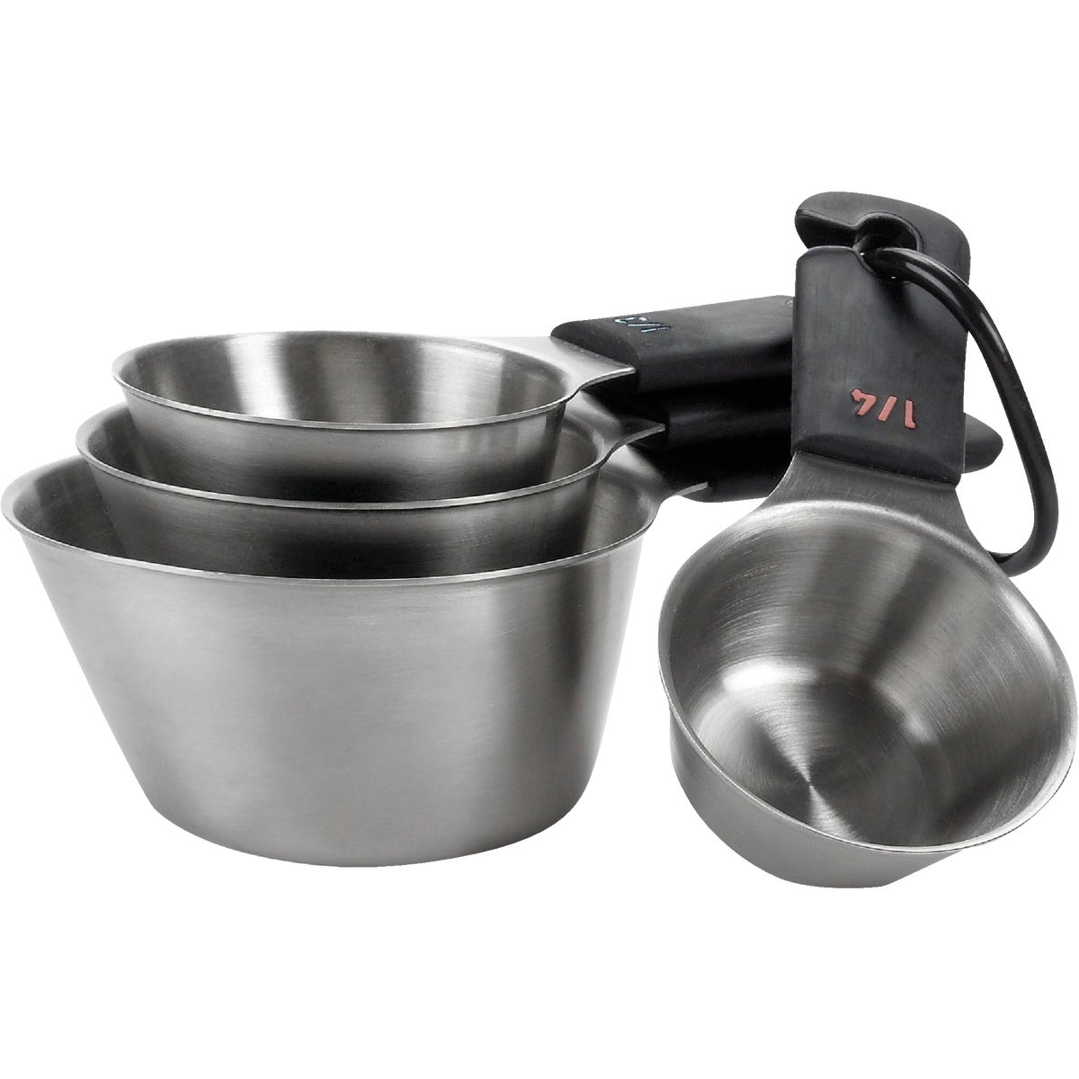 OXO Good Grips International Stainless Steel Measuring Spoons (4-Piece) Image 3