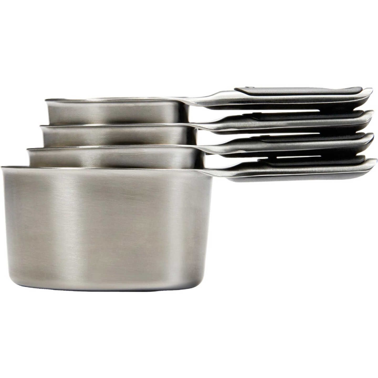 OXO Good Grips Stainless Steel Measuring Cup Set (4-Piece) Image 1