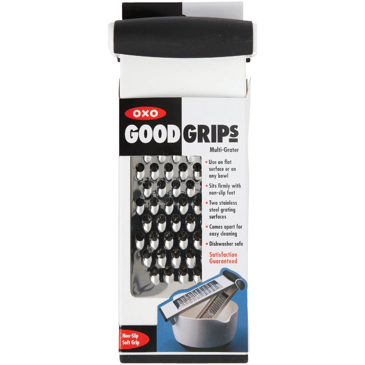 OXO Good Grips International 2-Sided Stainless Steel Multi Grater Image 2