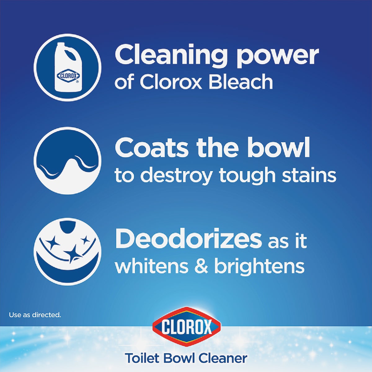 Clorox 24 Oz. Toilet Bowl Cleaner With Bleach Image 2