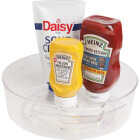 Dial Industries Clear-ly Organized 11.5 In. Dia. Clear Plastic Turntable Image 1