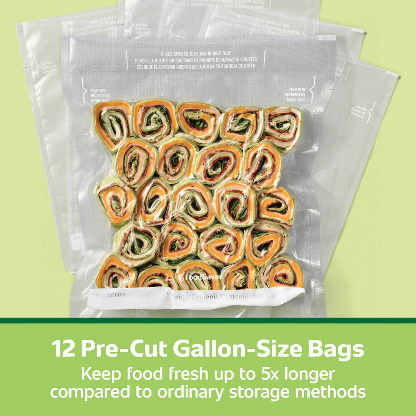 FoodSaver 1 Gal. Pre-Cut Bag (12-Ct.) Image 6