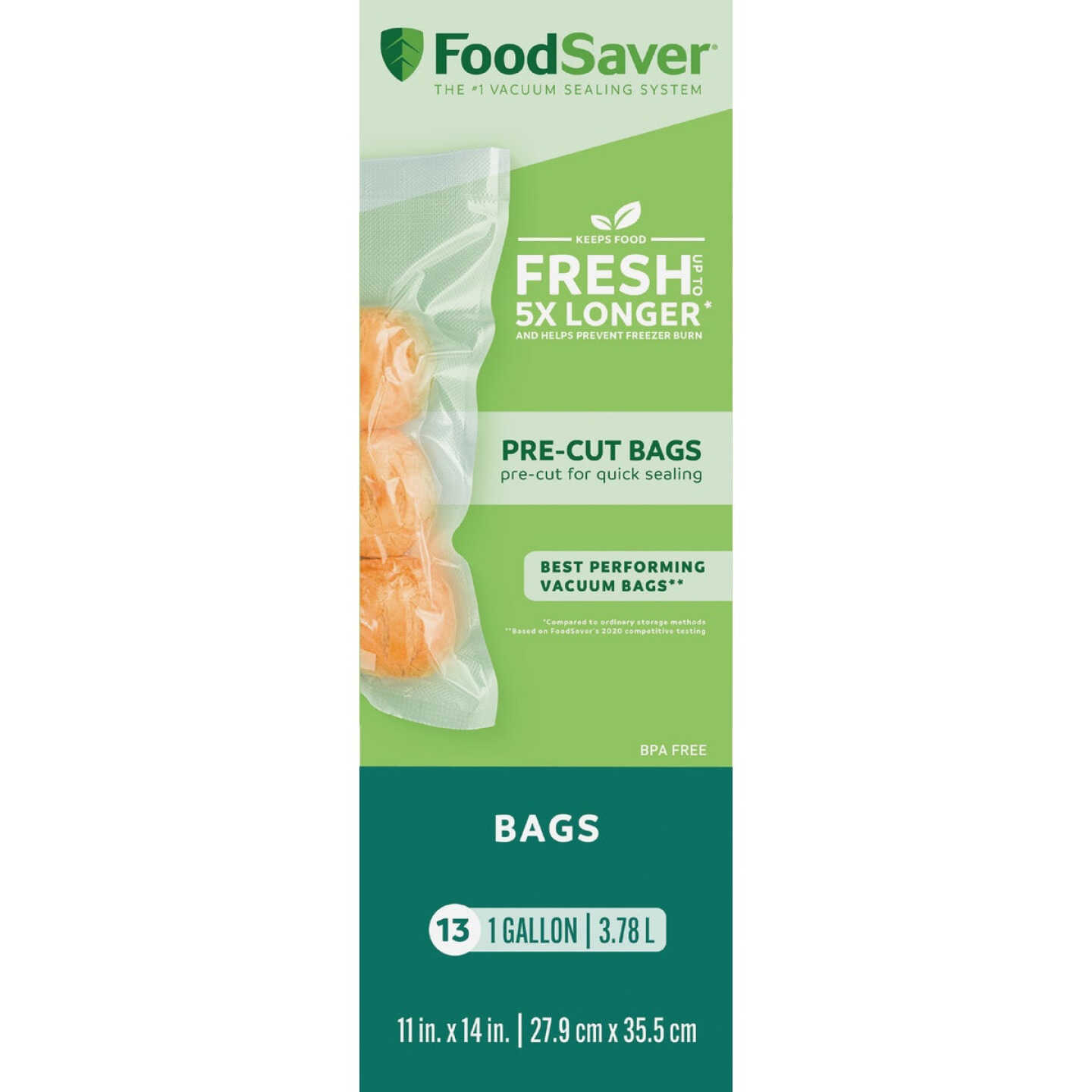 FoodSaver 1 Gal. Pre-Cut Bag (12-Ct.) Image 7