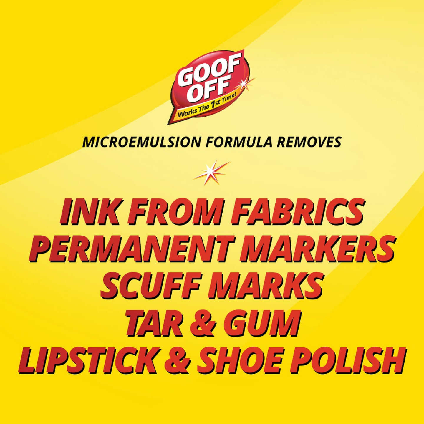 Goof Off 4 Oz. Household Heavy Duty Remover For Spots, Stains, Marks, & Messes Image 2