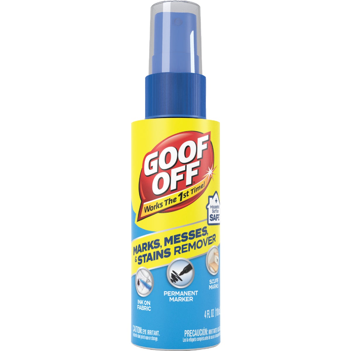 Goof Off 4 Oz. Household Heavy Duty Remover For Spots, Stains, Marks, & Messes Image 1