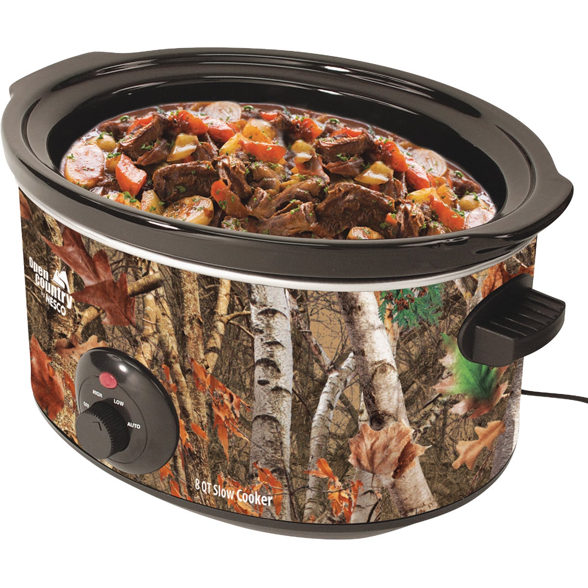 Open Country By Nesco 8 Qt. Camouflage Slow Cooker Image 2