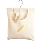 Whitmor 15 In. x 11 In. Cotton Canvas Clothespin Bag Image 1