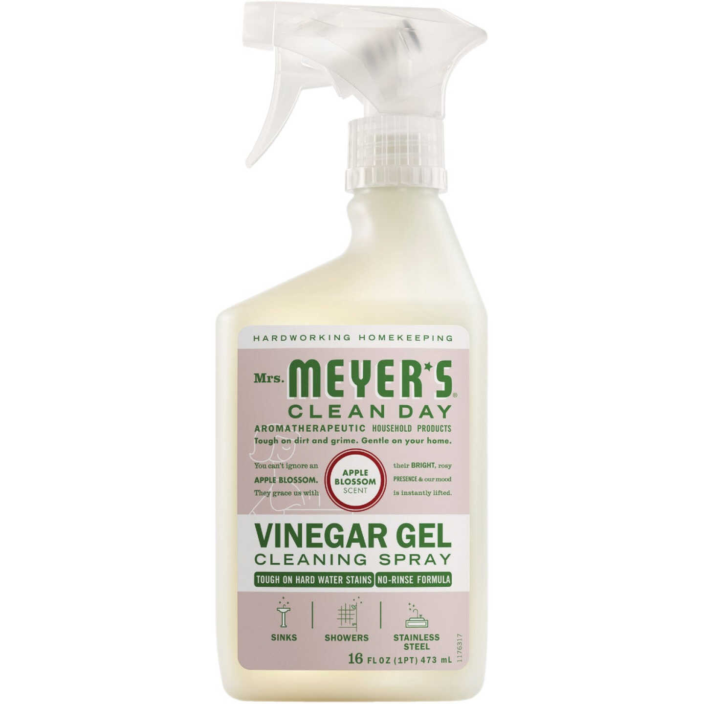 Mrs. Meyer's Clean Day Apple Blossom Vinegar Gel Cleaning Spray Image 1
