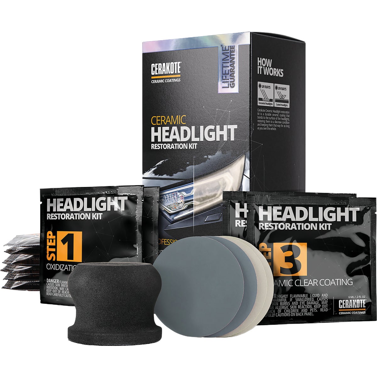 Cerakote Headlight Restoration Kit