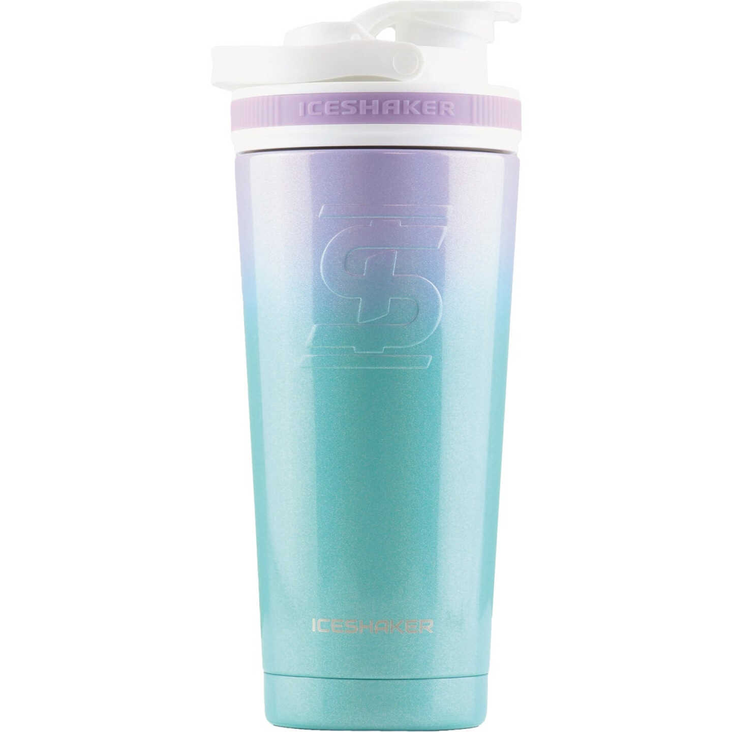 Ice Shaker 26 Oz. Mermaid Insulated Vacuum Bottle & Shaker Image 1