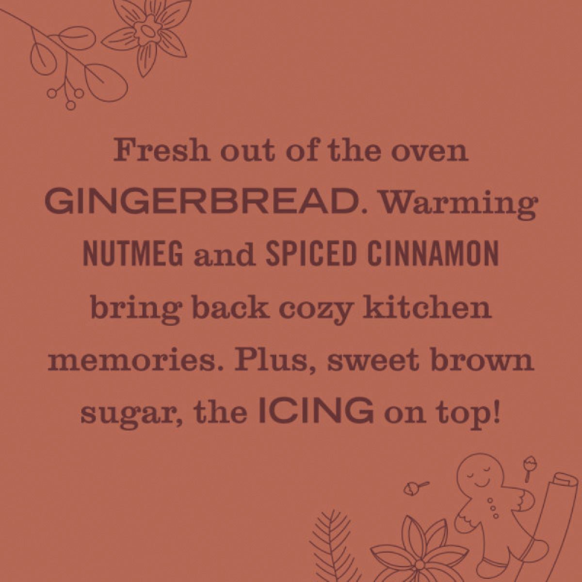 Mrs. Meyer's Clean Day 7.2 Oz. Gingerbread Large Soy Candle Image 2