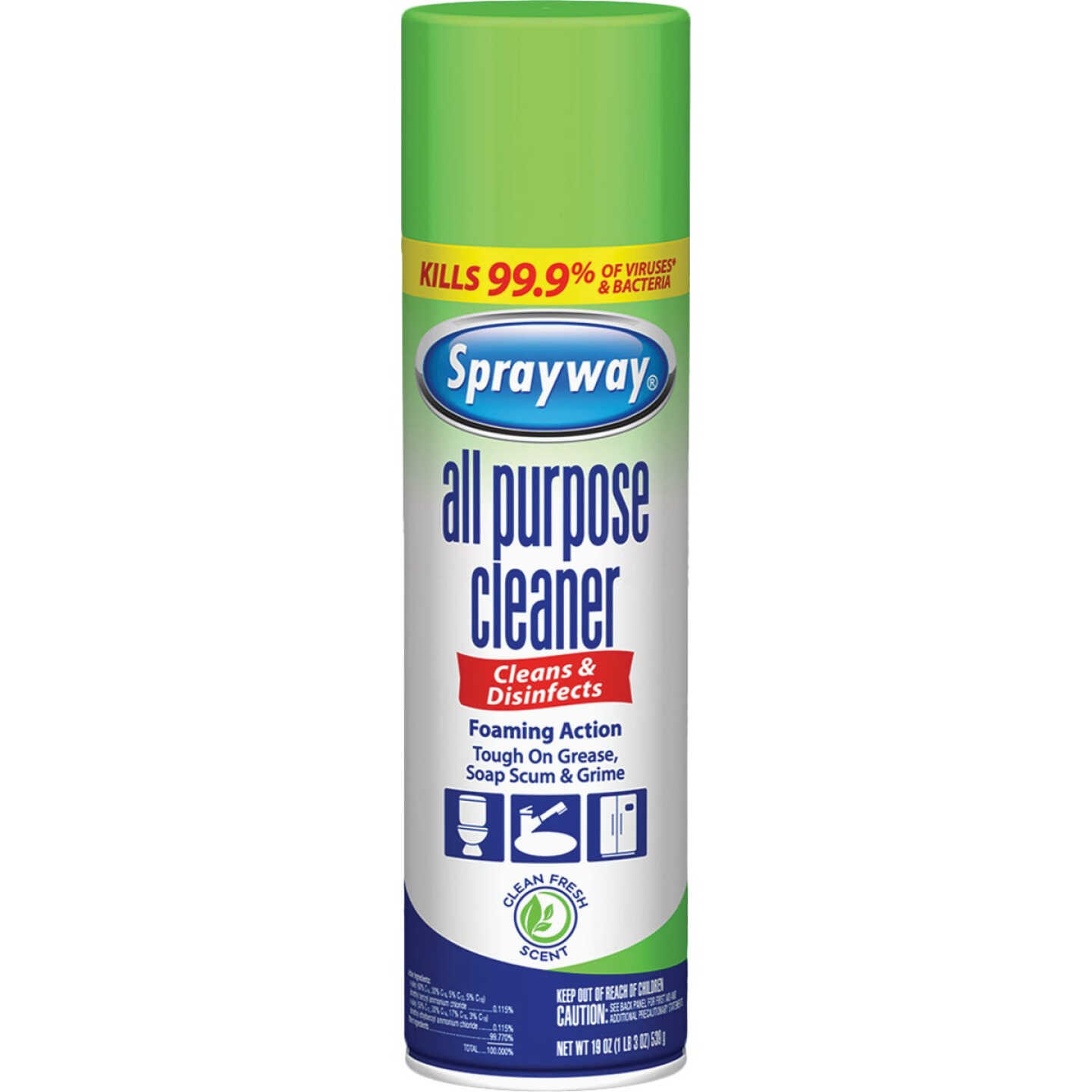 Sprayway 19 Oz. All Purpose Cleaner Disinfecting Spray Image 1