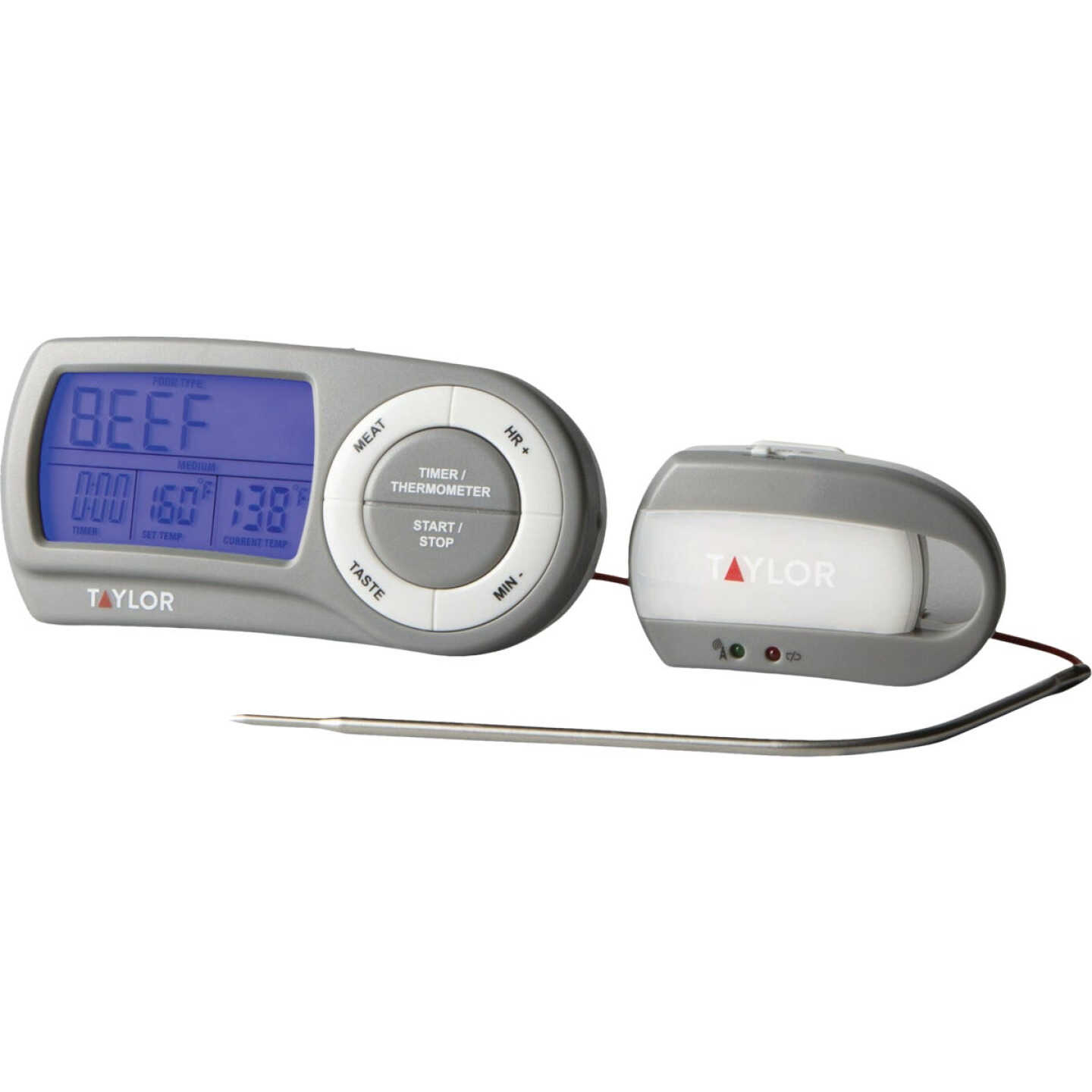 Taylor Digital Probe Cooking Kitchen Thermometer with Remote Image 1