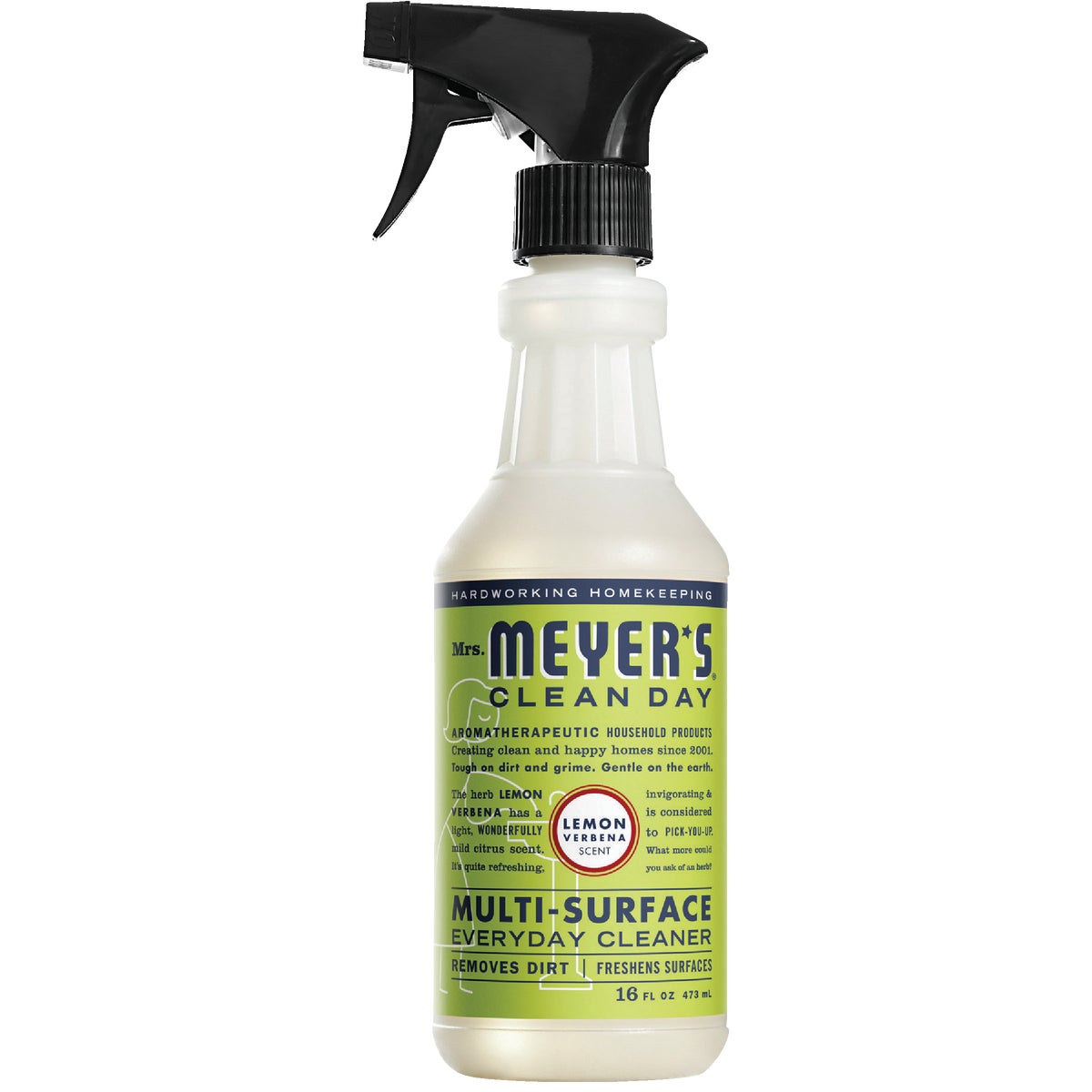 Mrs. Meyer's Clean Day 16 Oz. Lemon Verbena Multi-Surface Everyday Cleaner Image 1
