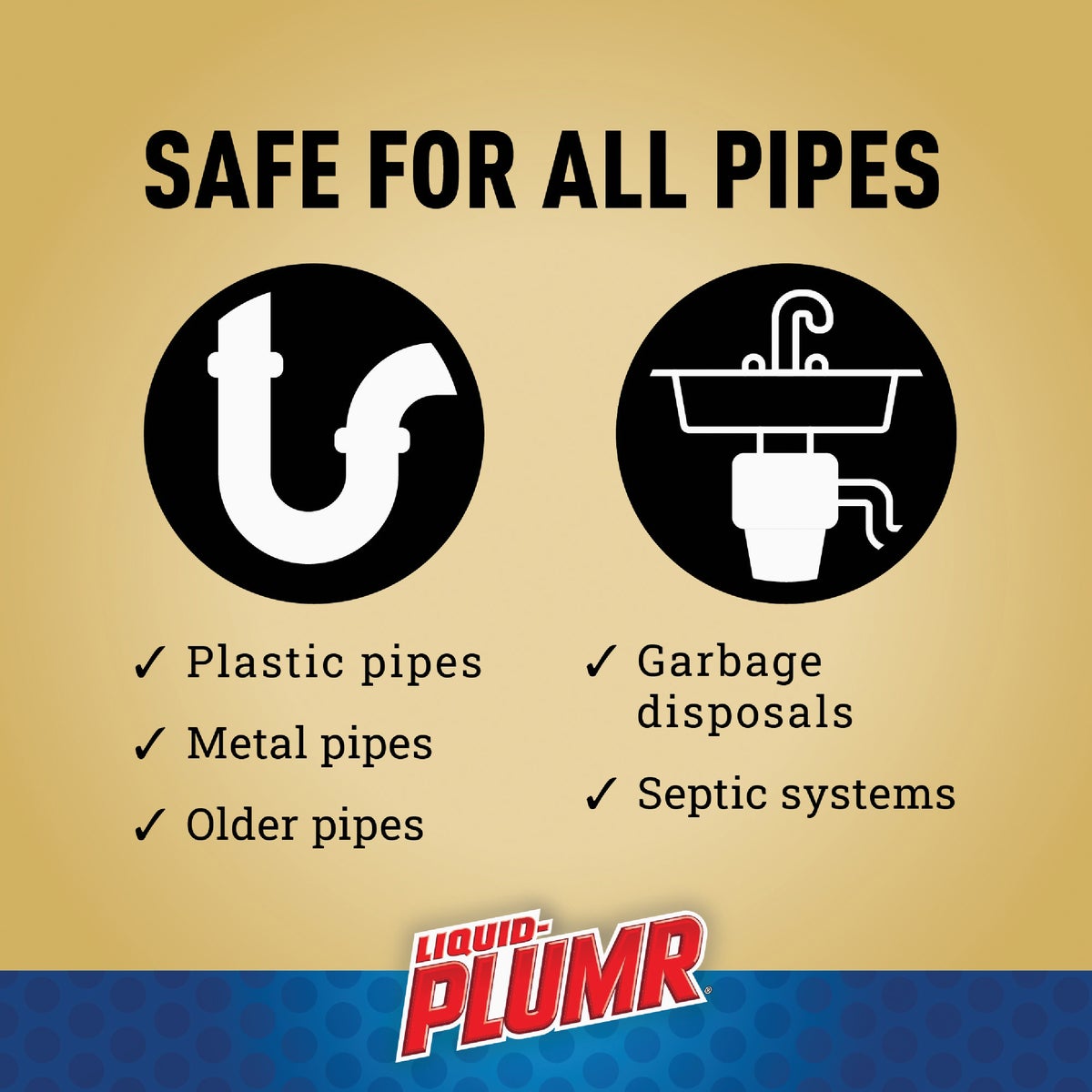 Liquid-Plumr 128 Oz. Pro-Strength Clog Destroyer Drain Cleaner Image 4