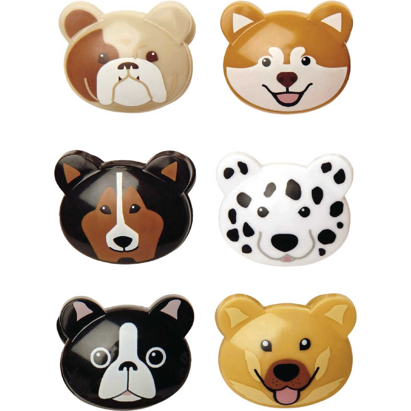 Kikkerland 1 In. x 4 In. Dog Bag Clip (6-Pack) Image 1