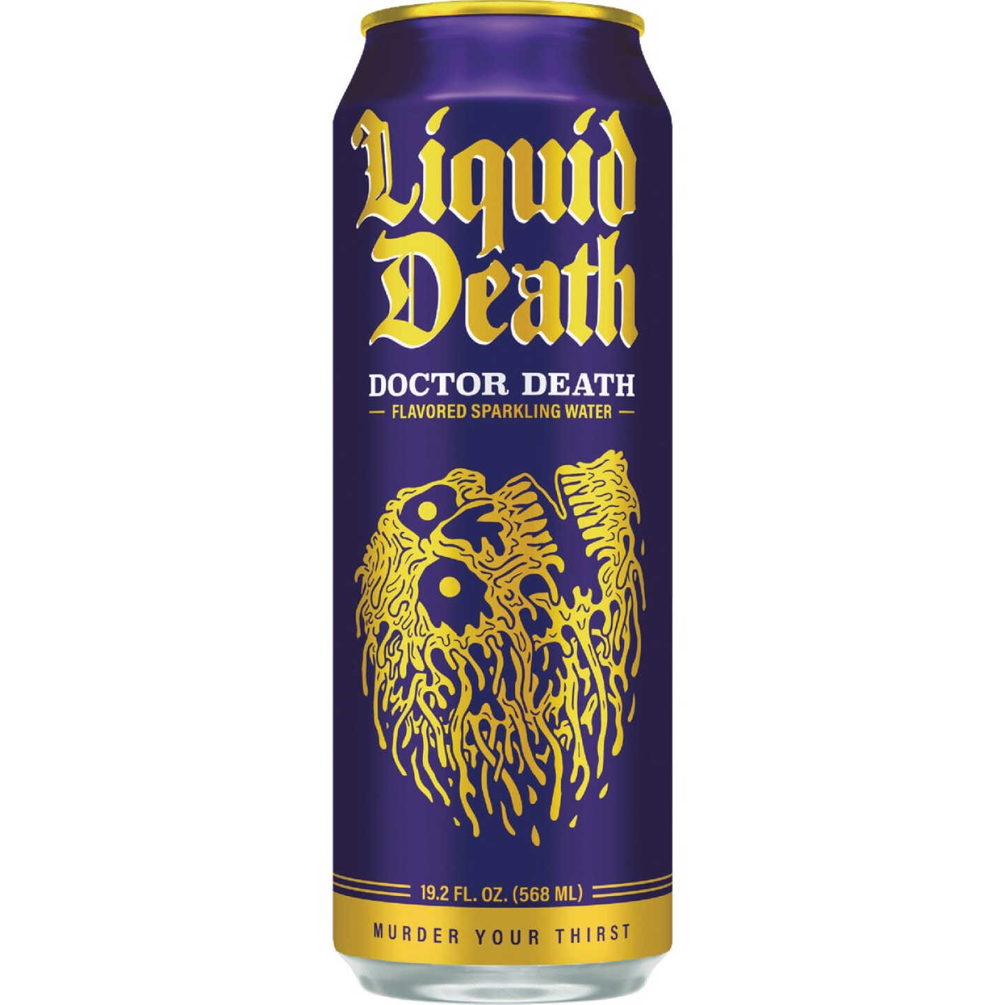 Liquid Death 19.2 Oz. Doctor Death 100% Sparkling Mountain Water Image 1