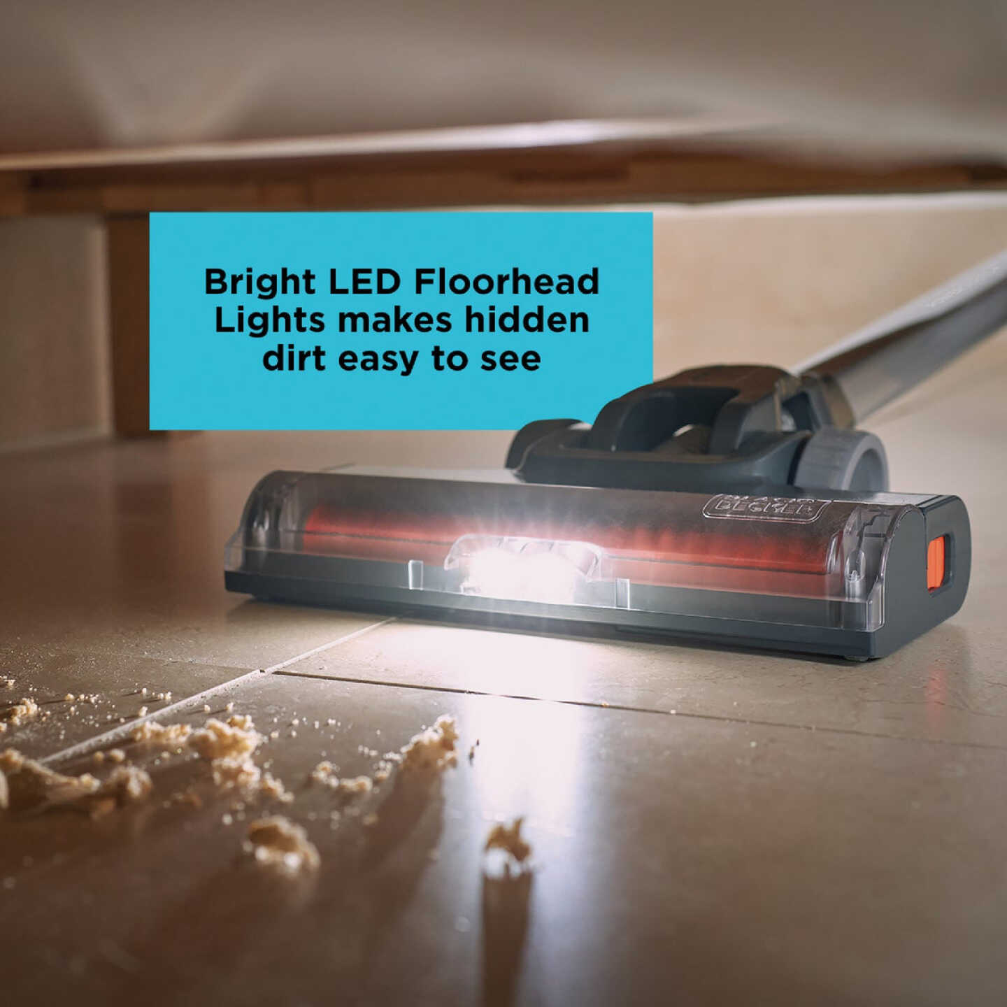 Black & Decker PowerSeries+ 20V MAX Cordless Stick Vacuum Kit Image 4