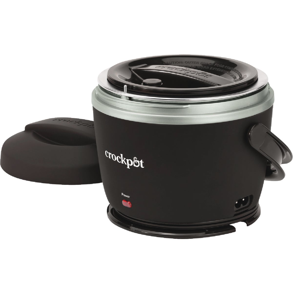 Crock-Pot Lunch Crock 20 Oz. Black Food Warmer Image 4