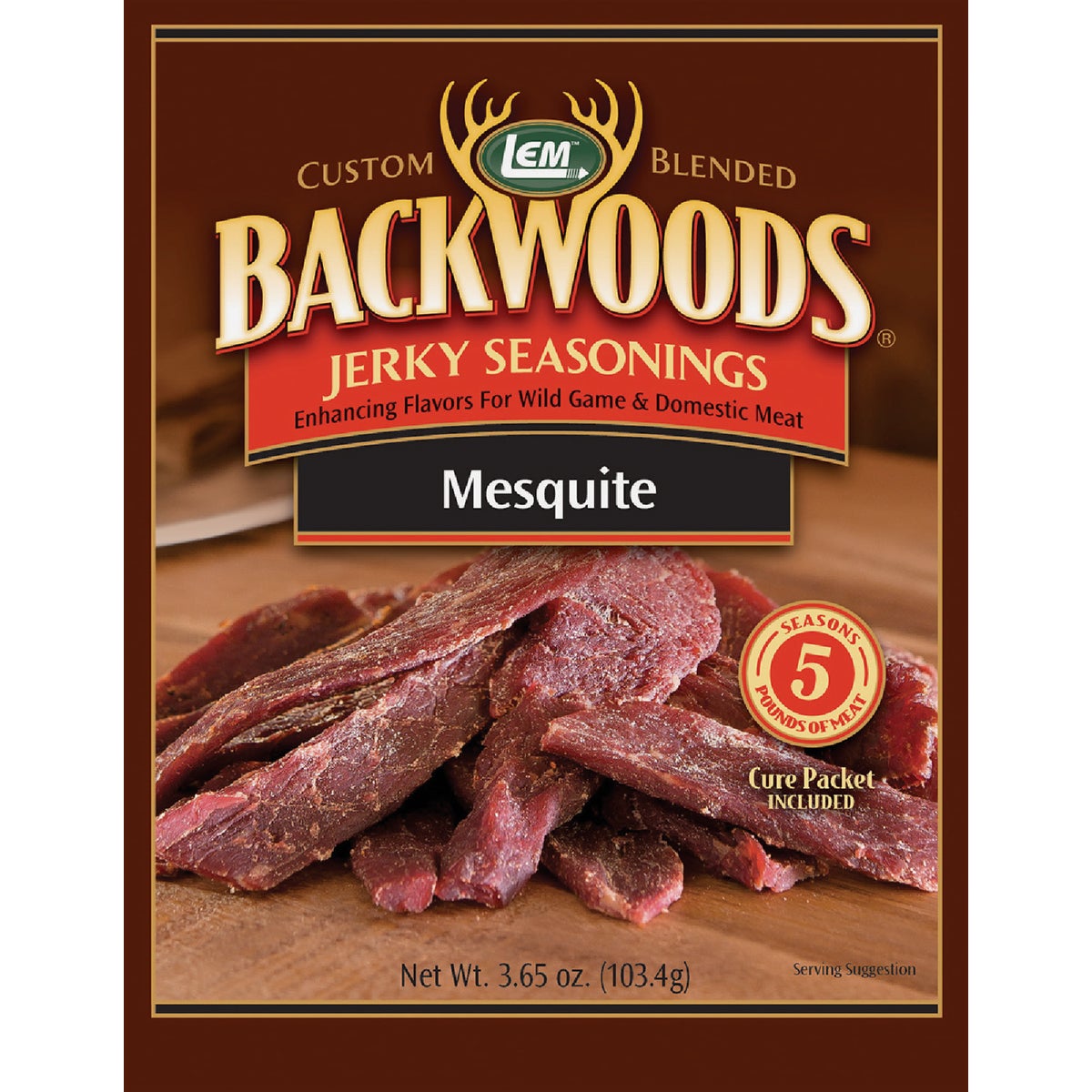 LEM Backwoods 3.65 Oz. Mesquite Jerky Seasoning