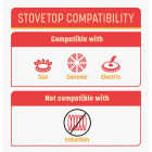 Joyce Chen Classic Series 9-1/2 In. Carbon Steel Ceramic Coated Nonstick Stir Fry Pan Image 4