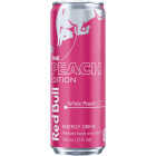 Red Bull 12 Oz. White Peach Energy Drink Image 1
