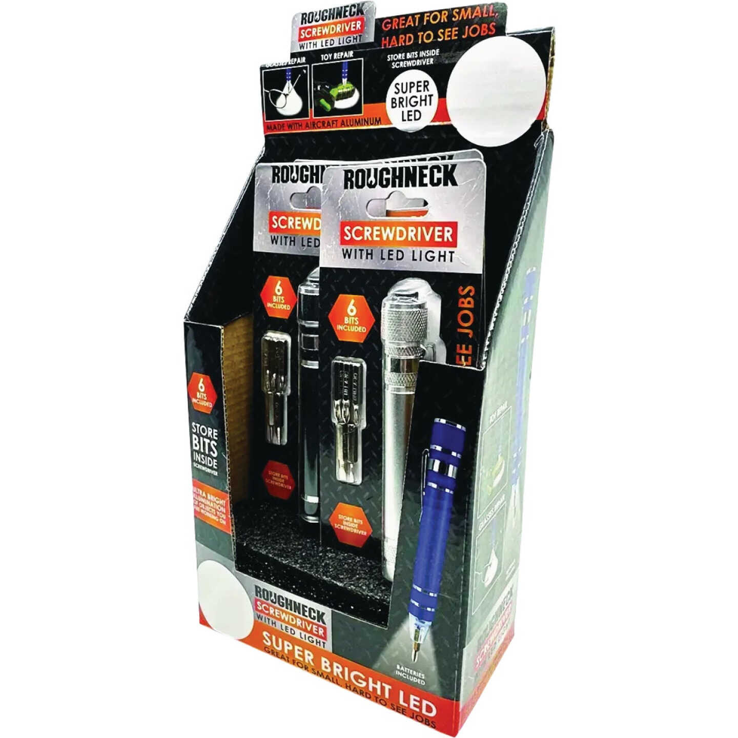 Roughneck Screwdriver with LED Light Image 1