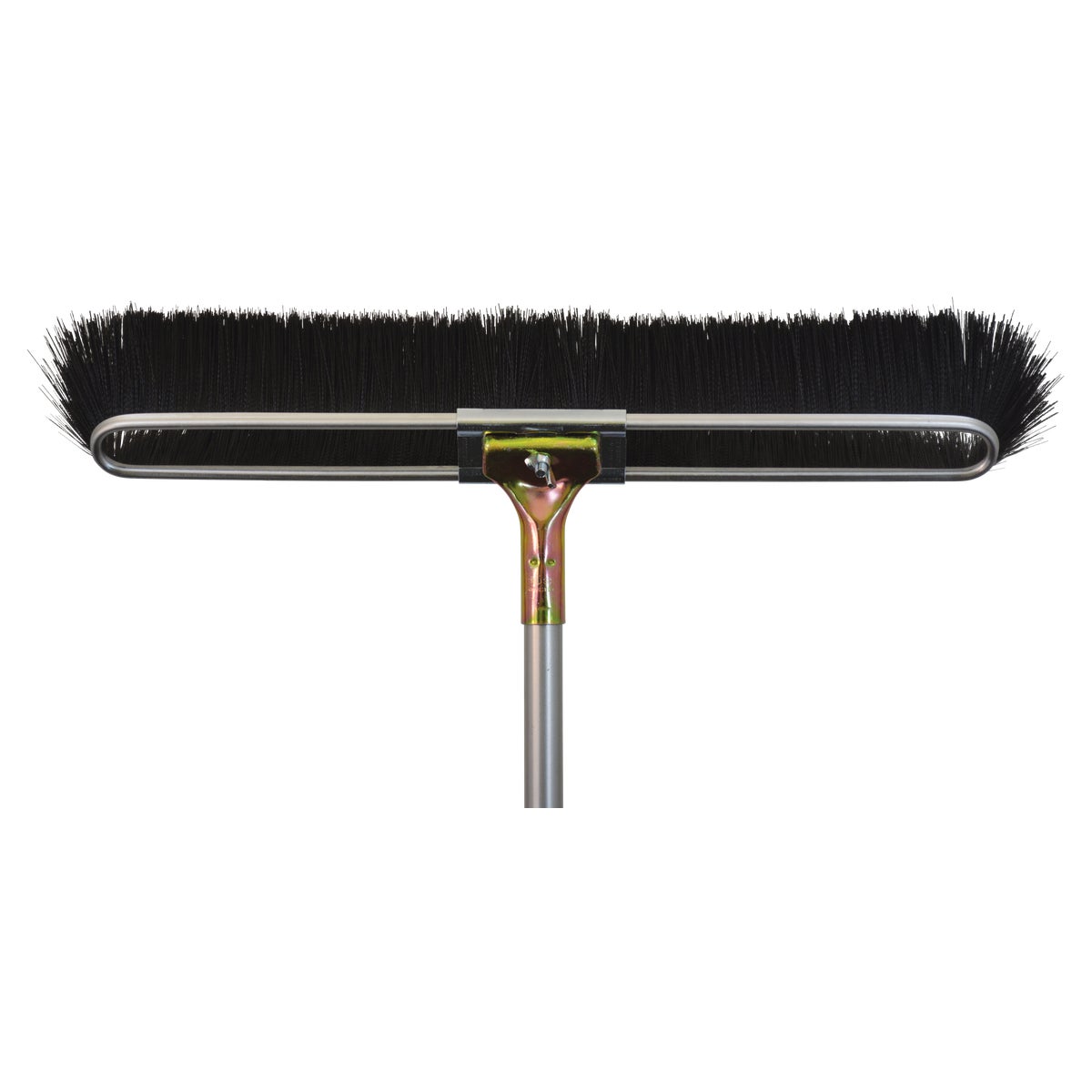 Bruske 23 In. W. x 65 In. L. Steel Handle Medium Sweep Push Broom Image 1