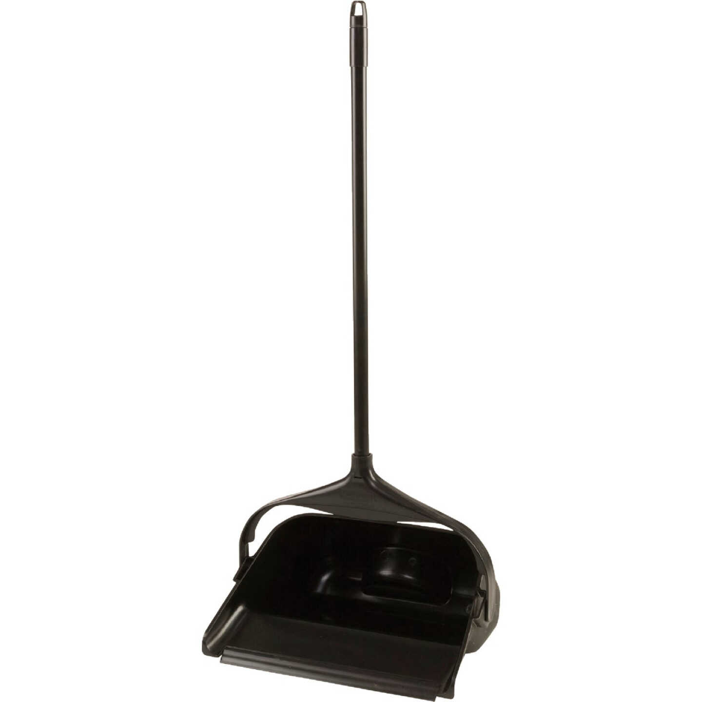 Rubbermaid Commercial Lobby Pro Black Upright Dustpan Image 1