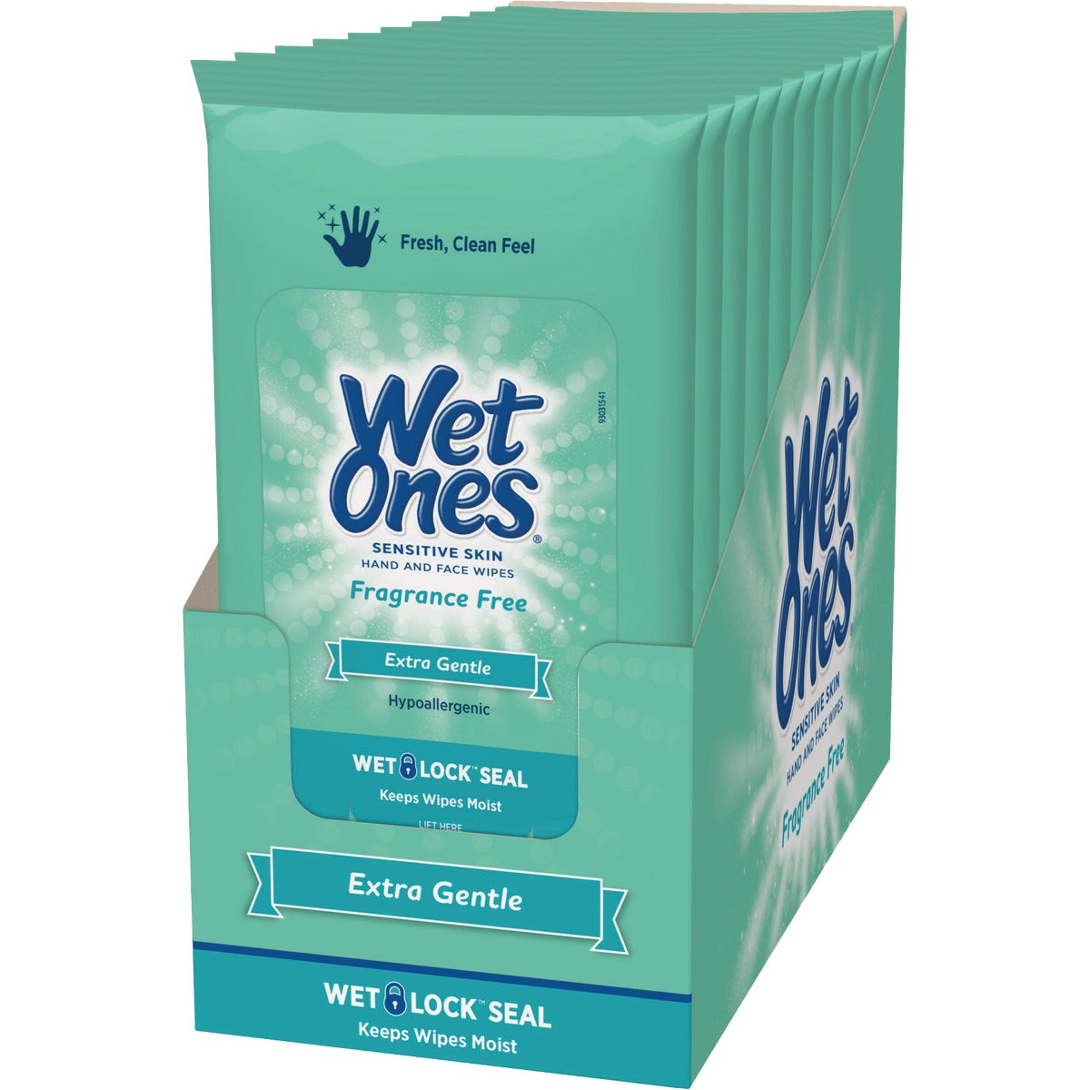 Wet Ones Fragrance-Free Sensitive Skin Travel Pack Hand & Face Cleaning Wipes (20-Count) Image 3