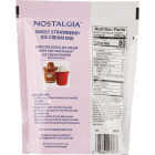 Nostalgia 8 Oz. Strawberry Individual Ice Cream Packet Image 2